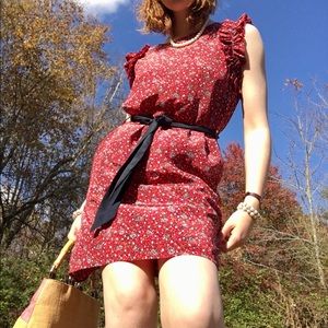 🌹 Criss Cross Floral Dress